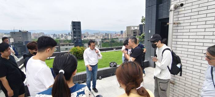 【參訪】文化建築參訪樂揚建設 深入建築現場 鏈結設計教育與產業實務圖片